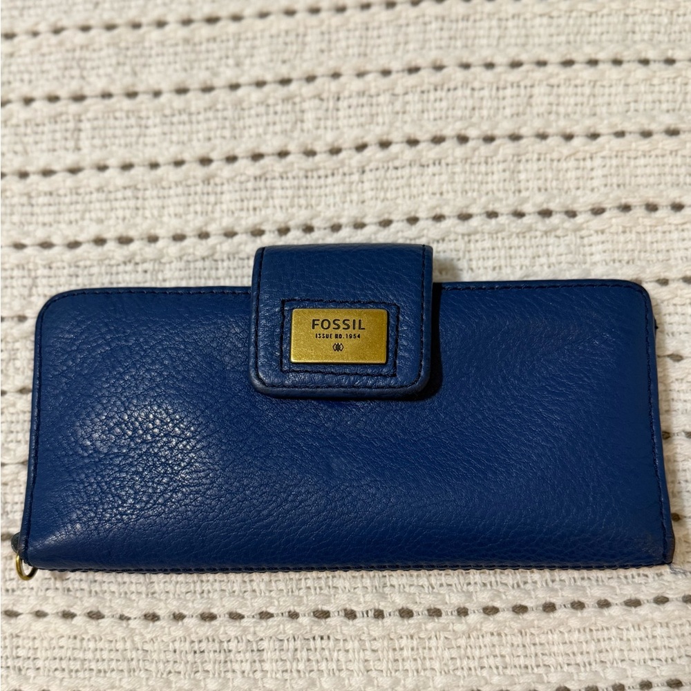 FOSSIL 1954 Quinn Bi-Fold Clutch Wallet without wristlet strap